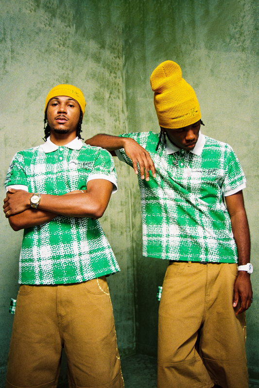 PLAID PICNIC POLO [mens]