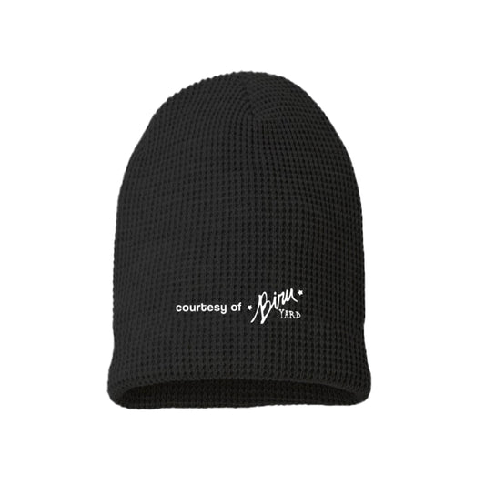 ‘Black’ String Beanie