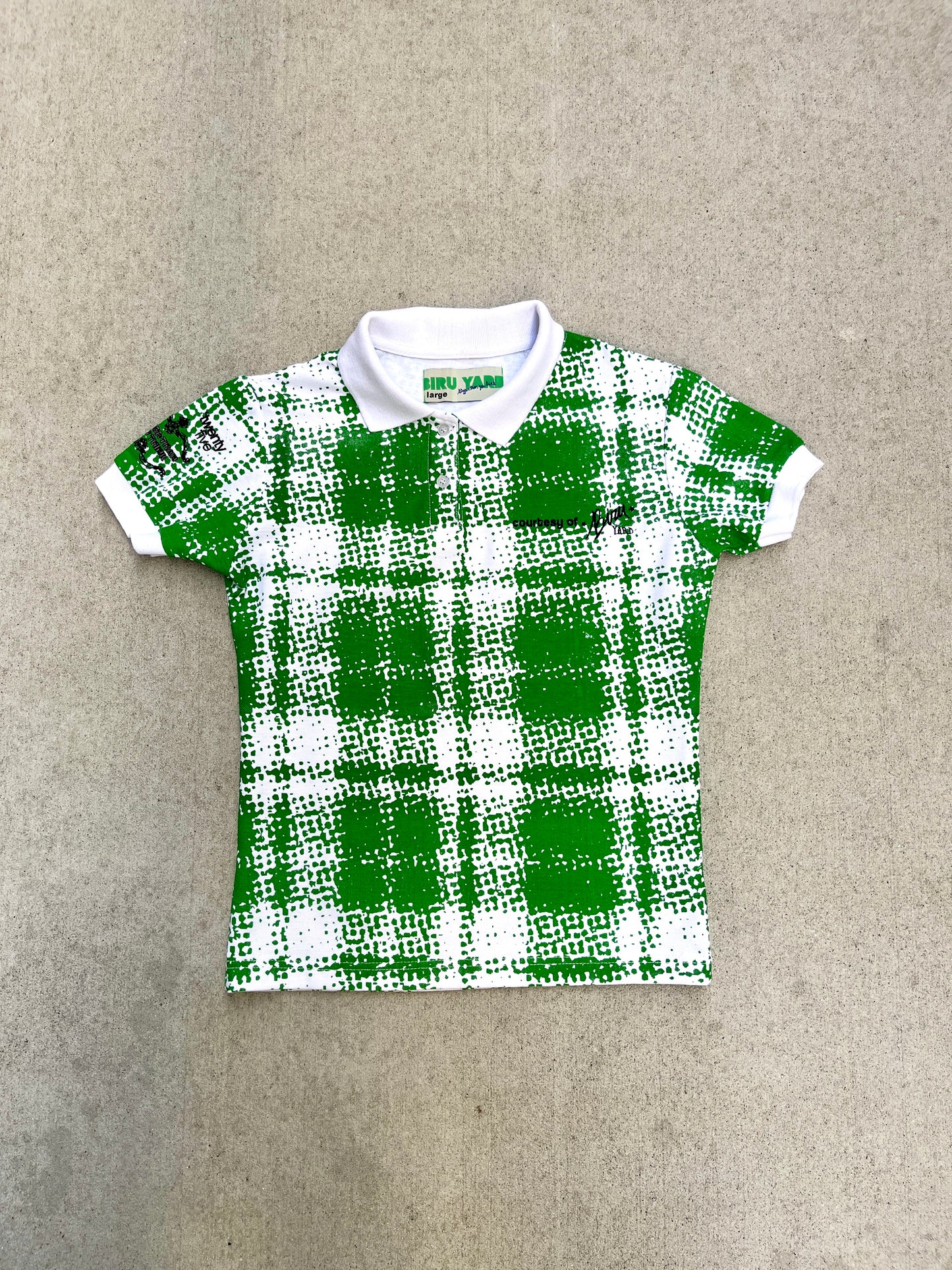 PLAID PICNIC POLO [womens]